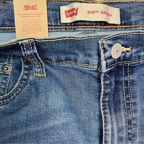 Levi’s Men’s Skinny Fit from Hip to Ankle Adjustable Waist Band Size 30x32 - Picture 6 of 8